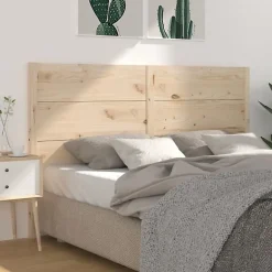Vidaxl Tête de lit 141x4x100 cm Bois massif de pin 818715