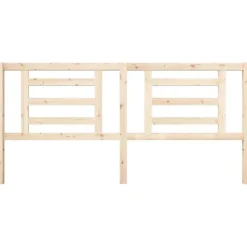 Vidaxl Tête de lit 206x4x100 cm Bois massif de pin 818840 Online