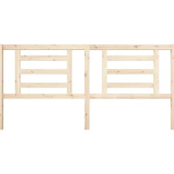 Vidaxl Tête de lit 206x4x100 cm Bois massif de pin 818840 Online