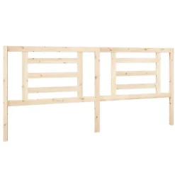 Vidaxl Tête de lit 206x4x100 cm Bois massif de pin 818840 Online