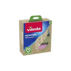 Vileda - Pack de 6 - Lavette MF recyclée x3 Sale