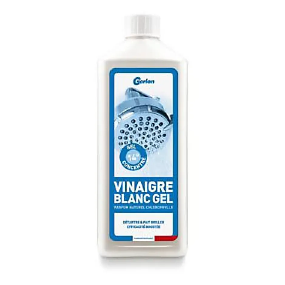Gerlon Vinaigre blanc en gel concentré 14° 750 ml parfum chlorophylle Discount