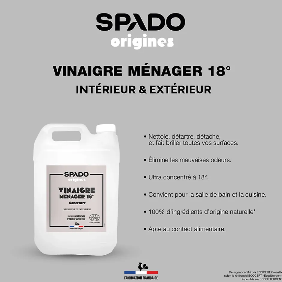 Gloss Vinaigre blanc ultra concentré 18° Spado Origines Sale