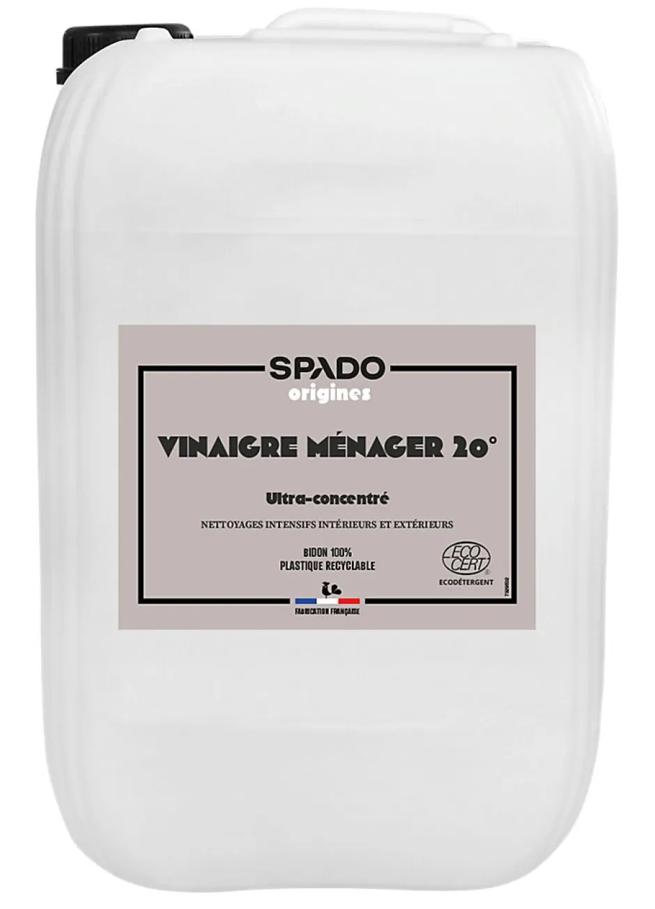 Gloss Vinaigre blanc ultra concentré à 20° 10L