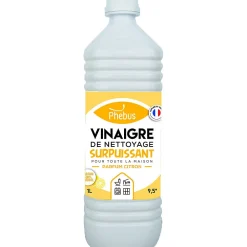 Phebus Vinaigre de nettoyage surpuissant 9,5° Phébus citron 1L