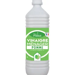 Phebus Vinaigre de nettoyage surpuissant 9,5° Phébus pomme 1L