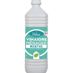 Phebus Vinaigre de nettoyage surpuissant 9,5° parfum menthe 1L