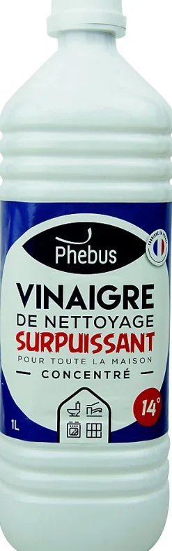 Phebus Vinaigre de nettoyage surpuissant concentré 14° 1L Discount