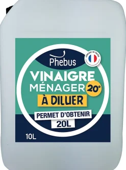 Phebus Vinaigre ménager à diluer 20° 10L Hot