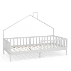 Enfant Vitalispa® Vitalispa Lit cabane Blanc 90x200 cm