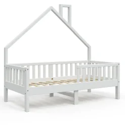 Enfant Vitalispa® Vitalispa Lit cabane Blanc 80x160 cm