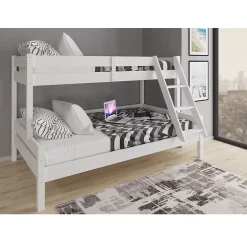 Vitalispa® Vitalispa Lit superposé Blanc 120x200 / 80x200 cm Hot