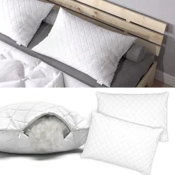Vitalispa® Vitalispa Oreiller Blanc 50x75cm Set de 2