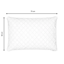 Vitalispa® Vitalispa Oreiller Blanc 50x75cm Set de 2