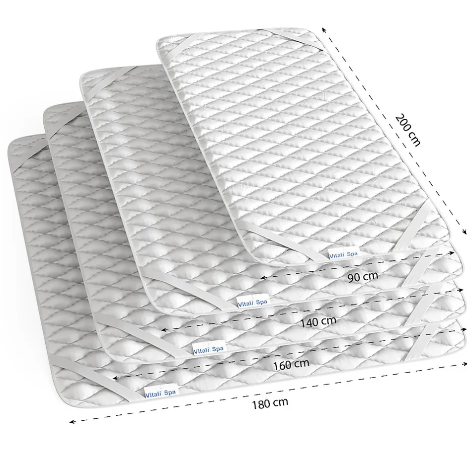 Vitalispa® Vitalispa Protège-matelas Blanc 160x200cm