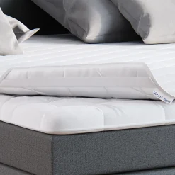 Vitalispa® Vitalispa Protège-matelas Blanc 160x200cm Surpiqûre