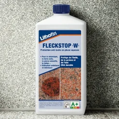 Lithofin Vlekstop W - Imprégnation spéciale pour la brique, la pierre et le béton - - 1 L