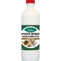 Phebus White spirit odeur réduite Phébus 1L Outlet